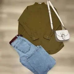 CRAFT STNDARD BOUTIQUE バンドカラーシャツ フリーサイズのサムネイル