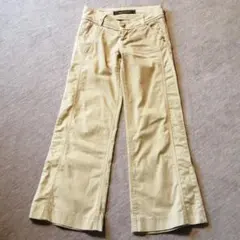 YANUK デニム ワイドパンツ フレア　サイズ23