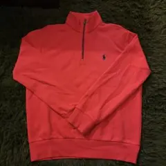 古着 POLO RALPH LAUREN ハーフジップ スウェット Sのサムネイル