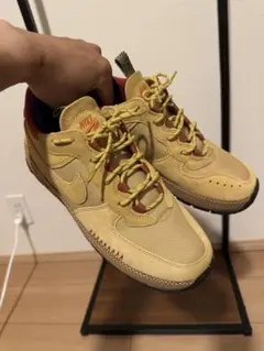 【美品】NIKE エアフォース1 ワイルド ウィート（メンズ26.5cm相当）のサムネイル