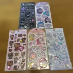 サンリオ ウォーターインシール キラキララインストーンシール セット