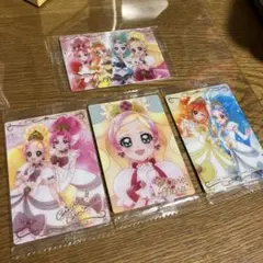 プリキュアカードウエハース9 GO！プリンセスプリキュア4点セット HR