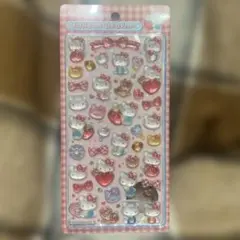 【正規品】サンスター文具　ボンボンドロップシール サンリオ ハローキティ 赤