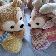 ダッフィー シェリーメイ ステラルー 抱き枕 ぬいぐるみ型ストラップ 新品 シェリーメイ ステラルー ストラップ ぬいぐるみ スケート