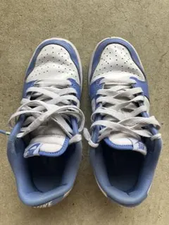 Nike Dunk Low ブルー/ホワイト スニーカー　23.5