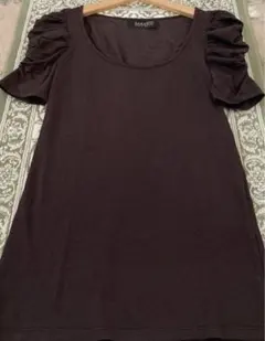 未使用品　ZARA ブラウン　Tシャツ