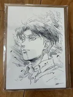 劇場版 進撃の巨人 入場特典《リヴァイ》 ポストカード