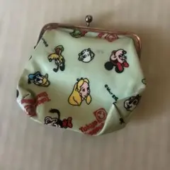 希少！東京ディズニーランド　がま口　コインケース　初期ロゴ