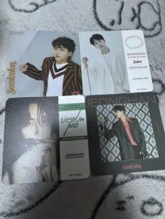 SEVENTEEN 有明コースター 4枚セット ジョンハン
