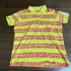 PEARLY GATES ポロシャツ イエロー