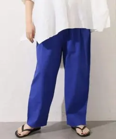 ジャーナルスタンダードラックス シアサッカー イージーテーパーパンツ