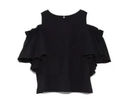 新品タグ付　FRAY I.D ラッフルスリーブブラウス