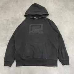 REVERSAL リバーサル フーディー プルオーバー ブラック BW03のサムネイル