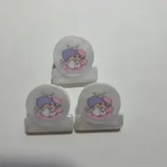 サンリオ キキララ リトルツインスターズ ミニクリップ 3個セット