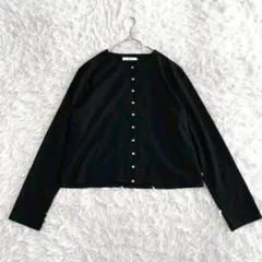 VACANCY ヴェイカンシー カーディガン F ブラック 上品な きれいめ 春のサムネイル