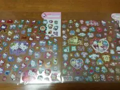 サンリオ 100ピースシール ハローキティ サンリオキャラクターズ 2枚セット