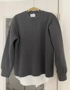 3点まとめ買い　ドッキングニット　MB ニット　グレーニット　ベージュニットのサムネイル