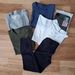 ユニクロ　ヒートテック　140cm　７点セット