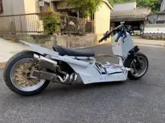 ホンダ ズーマー アドレス125のエンジン載せ替え ロンホイ 社外パーツ 