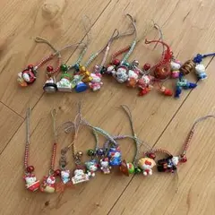 キューピーとキティのストラップ 九州メインのキャラクター ご当地
