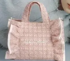 JILL by JILL STUART BOOK　ツイードフリルバッグ