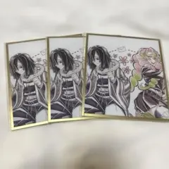 鬼滅の刃 アクリル色紙 WEBSHOP くじ 伊黒小芭内 甘露寺蜜璃
