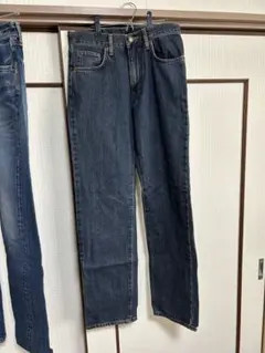 EDWIN 404ダークブルー ストレートジーンズ