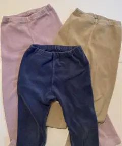 UNIQLO コーデュロイパンツ 110 3枚セット