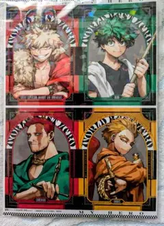 雑誌付録　ヒロアカ　新十傑ホロステッカー