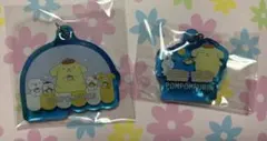 ポムポムプリン ぼくの一日♪クリアチャーム 2個セット