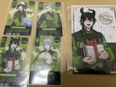 ツイステ　メタルポストカード、アニメイト特典　ディアソムニア