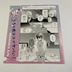 ビーボーイ ヤバい攻フェア リーフレット うちの攻ココがヤバい 購入特典ペーパー
