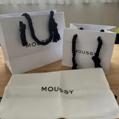 MOUSSY ショップバッグセット 大・小
