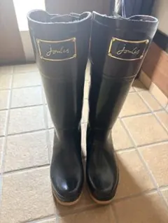 Joules 花柄レインブーツ UK7 - メルカリ