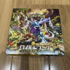 シュリンク付　ポケモンカードゲーム ワイルドフォース 1box