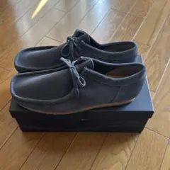 クラークスオリジナル ワラビー ネイビー