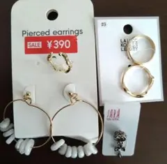 【セット売り】新品未使用 ピアス・イヤーカフ・リング