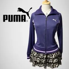 美品✨ PUMA プーマ トラックジャケット ジャージ ロゴ 短丈 Y2Kのサムネイル