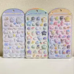【正規品】サンリオ コットンパフィー シール 3枚