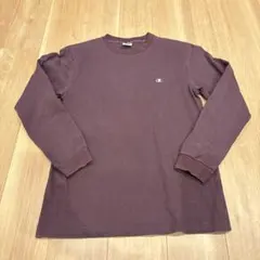 チャンピオン　ロンＴ　えんじ色