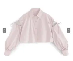 美品 未使用 タグ付き GRL トップス ブラウス