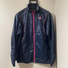 adidas ネイビー ピンク 재킷
