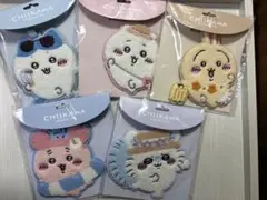 ちいかわ ラゲッジ　タグ 5種コンプセット　かに　うさぎ　ハチワレ　モモンガ