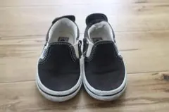 VANS 黒 スリッポン 15.0