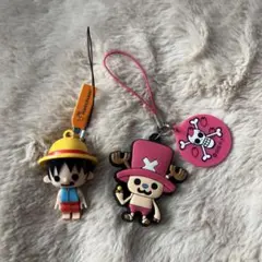 ONEPIECEルフィ　チョッパー　ストラップセット