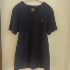 ✨️美品✨️Polo Ralph Lauren Vネック Tシャツ 紺のサムネイル