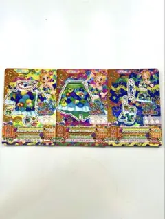 アイカツカード ✨️新城ひなき✨️プレミアム バブルスマーメイド3点セット