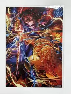 鬼滅の刃 無限城編 映画 劇場版 入場者特典 善逸 & 獪岳 イラストボード