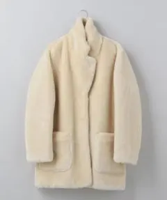 6 (ROKU) フェイクファーコート 36