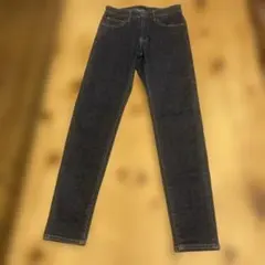 デニム　ストレッチスリムジーンズ